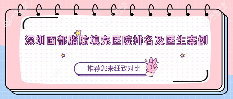 深圳面部脂肪填充医院排名及医生案例
